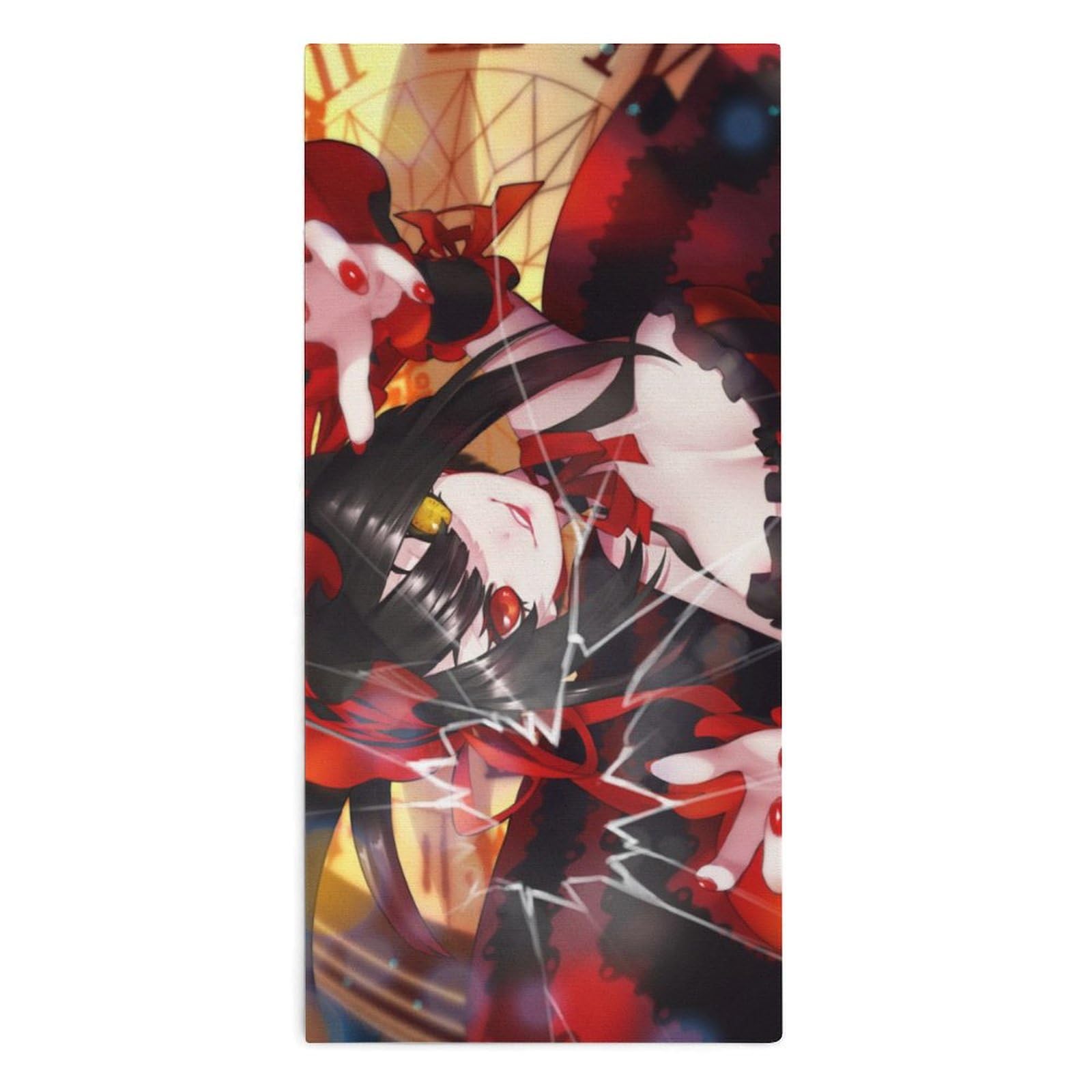 Amazon｜タオル 時崎狂三 デート・ア・ライブ フェイスタオル